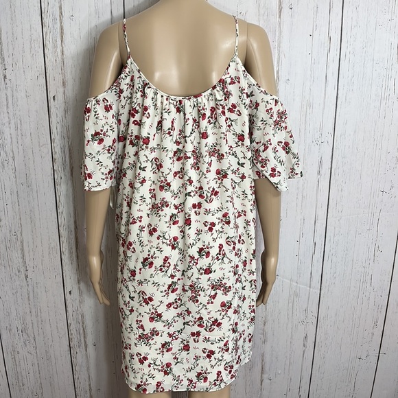 NWT French Connection Anastasia Ditsy Cutout Dress - Picture 6 of 12